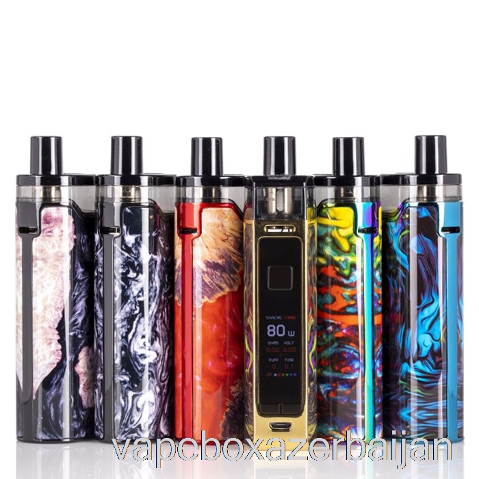 Vape Box Azerbaijan SMOK RPM 80 Pod Mod Kit 7 Color Resin